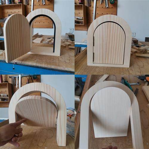 Solid Wood Cat Cave Door Customized Pet Door Cat Wall Cave Customized Cat Cave Cave Dog Cave Cat Cave Cave ໄມ້ Cat Cave Door