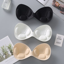 Yumei sports underwear sponge chest cushion thickened chest cushion insert bra gathered one piece piece piece piece of inner liner female