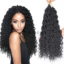 TOMO Dread Locks Faux Braids Crochet Hair Dirty Braided Wig Hollow Braided Hair Extension