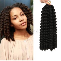 Wand Curl Short Jamaican Bounce Crochet Braids Hair 8 12 