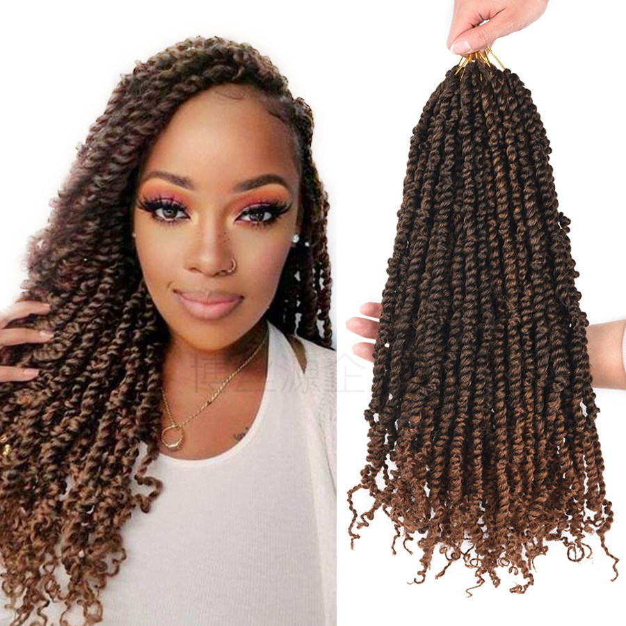 Pre twisted Passion Twist Braiding Hair Extensions