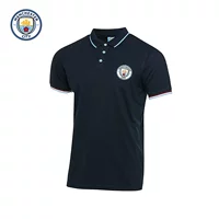 [Chính thức xác thực] Áo sơ mi Polo ngắn tay cổ điển của Manchester City - Áo polo thể thao áo polo lacoste