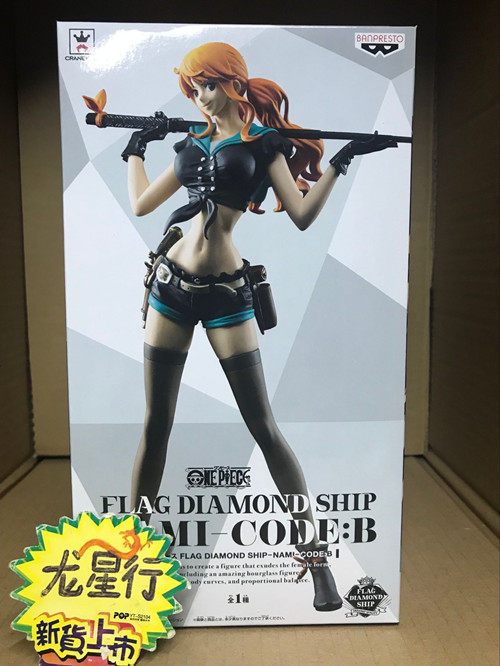 Long Xingxing Glasses Factory One Piece FDS sailor suit Nami Weather Stick Pirate Scenery Model