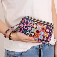 Purple Canvas Grid-3 слой