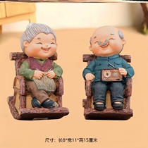  Bedroom decorations Wine cabinet ornaments Home Chinese New living room TV cabinet crafts Creative new wedding gift Wedding