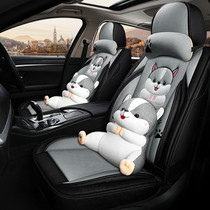 2018 Bo Wo bx5 bx6 bx7 all-inclusive special seat cover winter plush car seat cover