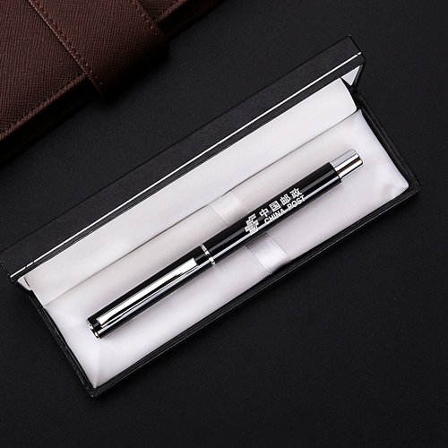 Metal Six -Hyear -Sold Store Seven Corlecful Water Pen Pen Metal Lake Logo Настройка фирменная пера бизнеса высокий мужчина -мужчина женский шар