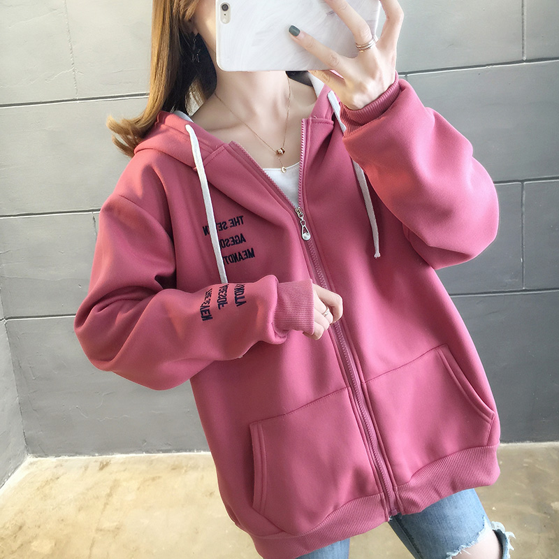 Real shot composite 300g winter / autumn 2020 women's 200kg fat mm cashmere cardigan warm coat fashion BF