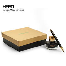 (Gift courtesy)Hero pen high-grade exquisite gift box Flagship free lettering custom gift gift gift for men and women to send the teacher official brand authorized store practice
