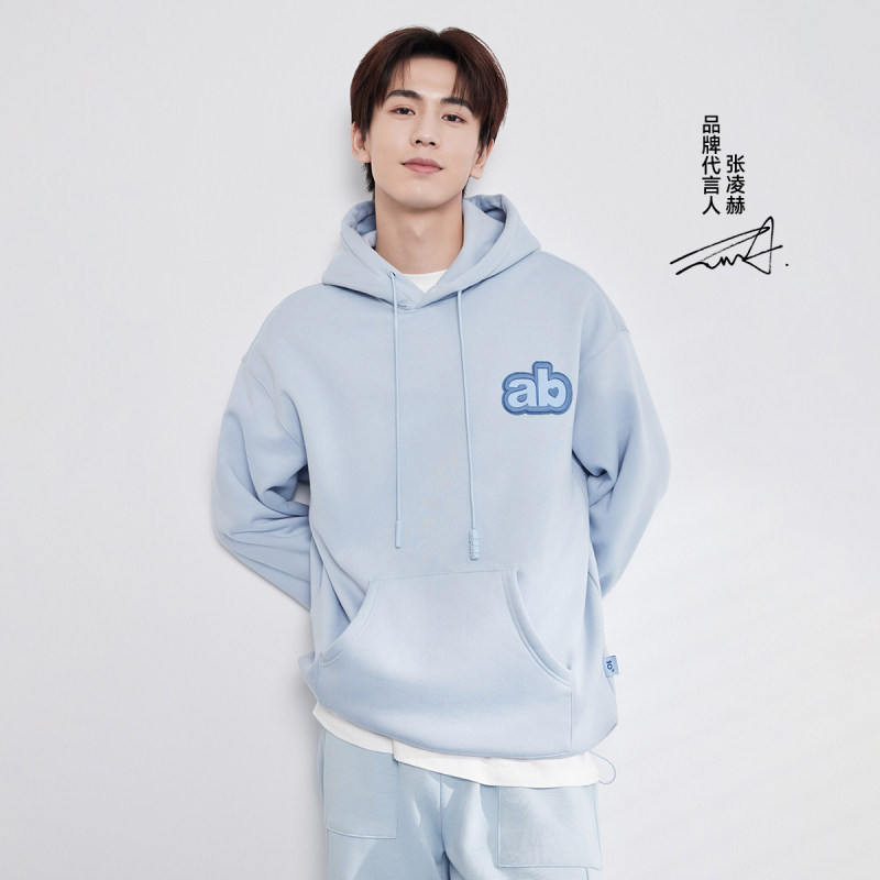 (Zhang Ling Hesong) CHINISM CHAb weighs 405G plus suede jersey man American couple hat-shirts-Taobao