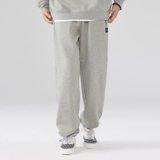 Спортивные штаны, флисовые повседневные брюки для отдыха, в американском стиле, оверсайз