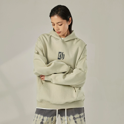 Толстовка с капюшоном, балахон для отдыха, оверсайз, в американском стиле