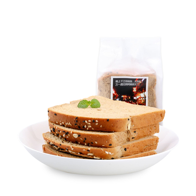 千焙屋全麦吐司糖代餐面包营养早餐手撕粗粮面包糕点蛋糕零食整箱