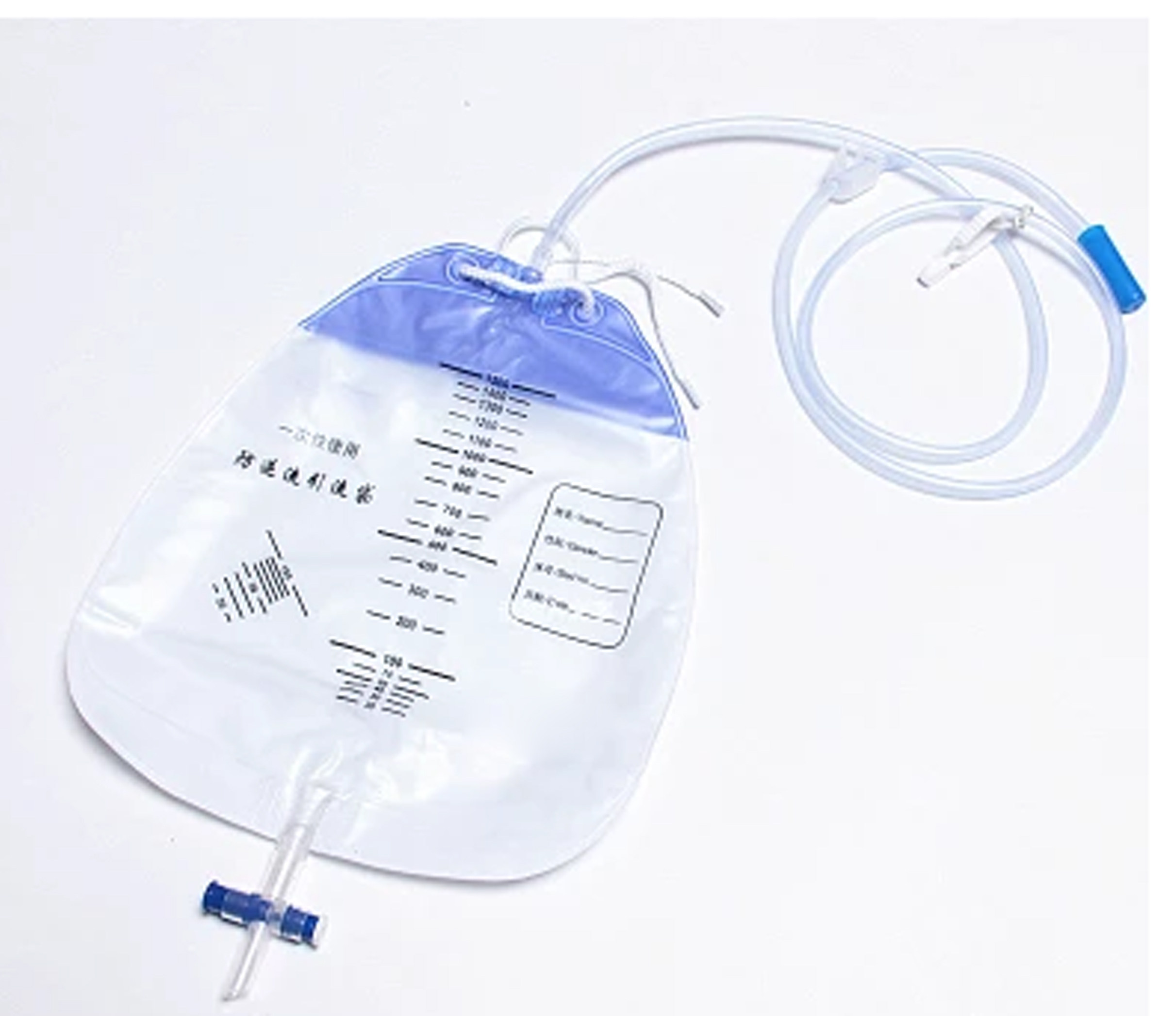 一次性引流袋男女老人尿袋大接头粗管1500ml
