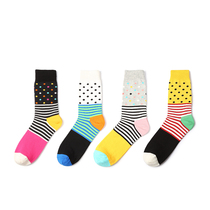 Polo point stripes color Street tide socks sports cotton mens socks