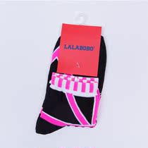 2 pieces 8 Fold (YOHO)LALABOBO rice flag socks color women socks stock