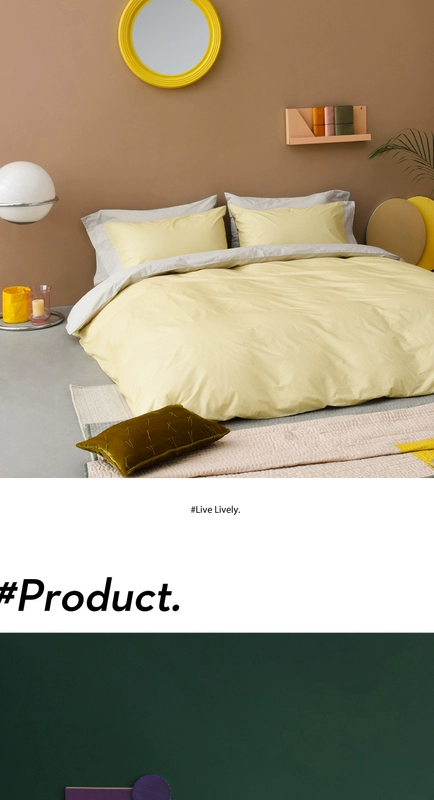 JNBYHOME Giang Nam vải bốn mảnh cao cấp đơn giản sản phẩm giường châu Âu và Mỹ cotton satin châu Âu Bộ HIT2 - Bộ đồ giường bốn mảnh