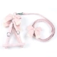 Dog dây đeo ngực dây kéo mèo teddy chó chuỗi nhỏ chuỗi vest đi bộ chó dây mèo dây vật nuôi - Cat / Dog hàng ngày Neccessities
