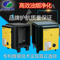 Kelan environmental protection hotel kitchen fume purifier catering barbecue electrostatic separation filter 12000 air volume