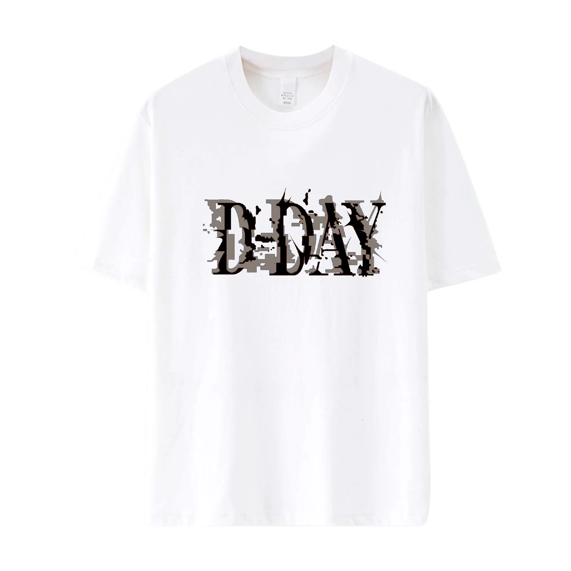 Футболка BTS AGUST D с коротким рукавом (S–4XL), хлопок, принт тур