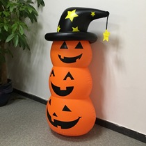 Tumbler toy Halloween pumpkin man festival scene layout props tumbler vertical thickening