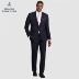 Brooks Brothers / Booker Brothers Men Jersey Sheep Wool Straight Suit Quần đi lại - Suit phù hợp