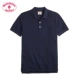 Brooks Brothers / Buck Brothers Men Summer Cotton Short Tay áo màu rắn Áo thun1000038257 áo phông polo