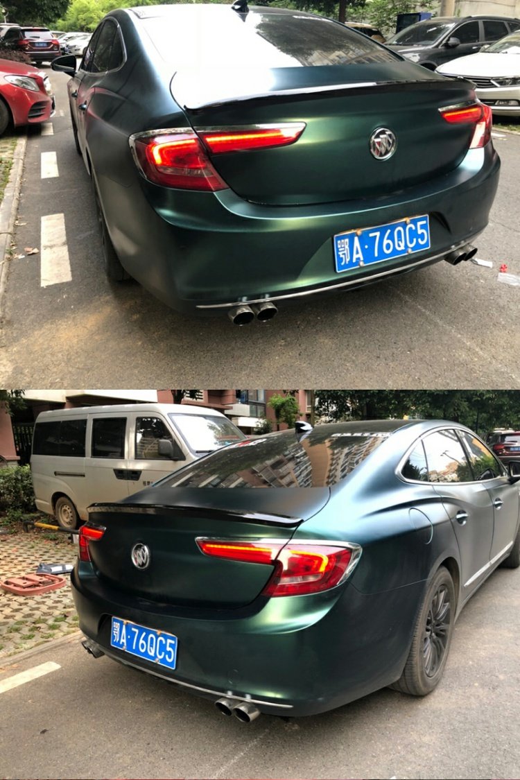 09-12 君 越 16-18 新 君 越 免 打 尾 尾翼 君 越 贴 式 尾翼 君 越 改装 专用 尾 - Sopida trên đuôi cá xe hơi