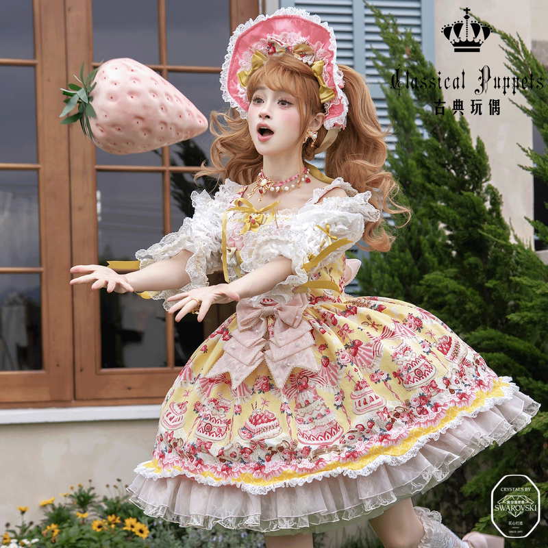 【Limited Edition】Strawberry Cake Princess Swarovski Edition 2026 New Color Classic Doll