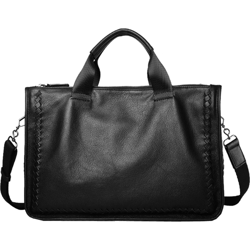 Вместительная и большая сумка, 2018, из натуральной кожи