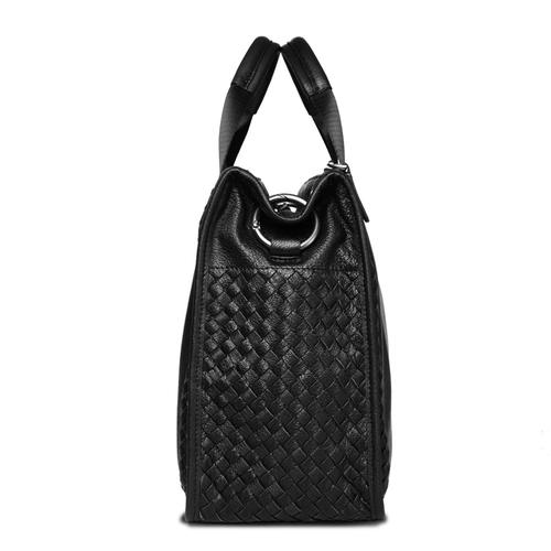 Вместительная и большая сумка, 2018, из натуральной кожи