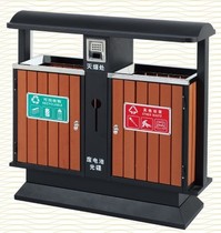 Shunnan outdoor ashtray stainless steel vertical ashtray hotel lobby classification trash can Landing Chinese garbage
