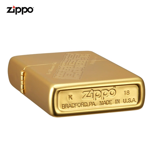 Официальный флагманский магазин Zippo Сокровище Сокровище Осуренное миллиардер с ветропроницаемым керосином подарок на день рождения для парня