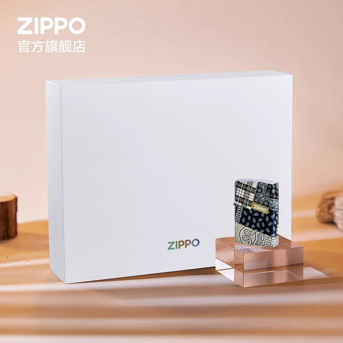 Официальное флагманское магазин Zippo Сокровище Сокровище Кешью к заклинаниям, ветрозащитным керосиновым зажигалкой, чтобы дать парню подарка на день рождения