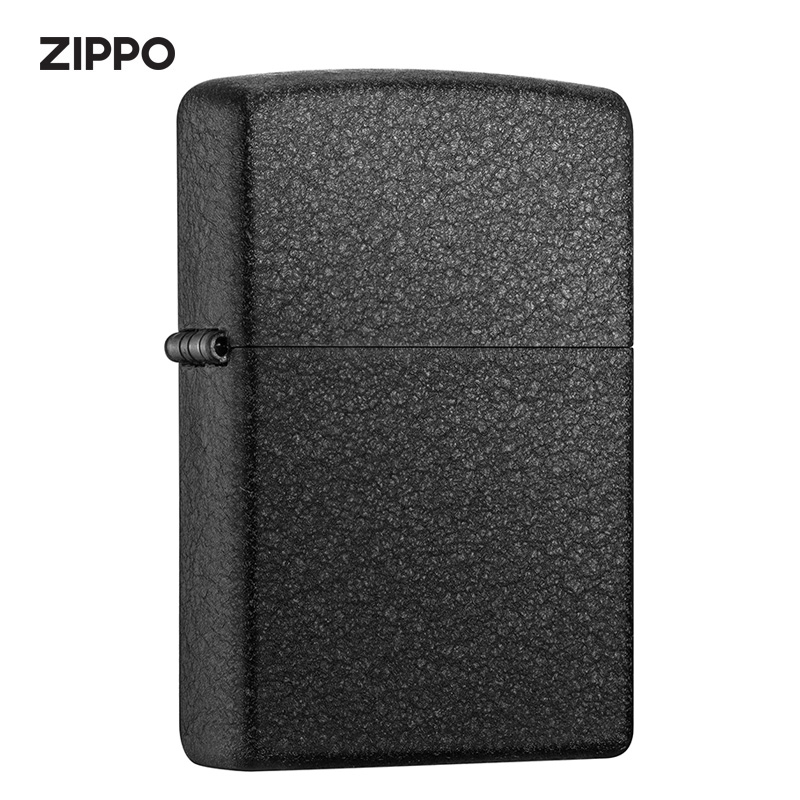 Zippo Genuine Original Clothing Men's Lighter Treasure Classic Black Crack Lacquer Send Boyfriend Gift 