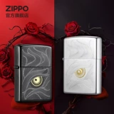 Официальный флагманский магазин Zippo Сокровище Сокровище Осенняя осенняя вода с ветром керосина зажигалка, чтобы дать своему парню подарок на день рождения