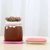 Xuanfu Candy Color Пластинка цветочный горшок разноцветный многоэтажный квадратный горшок горшок