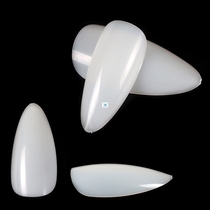 100 500pcs bag Almond False Nails Clear Nail Tips Full