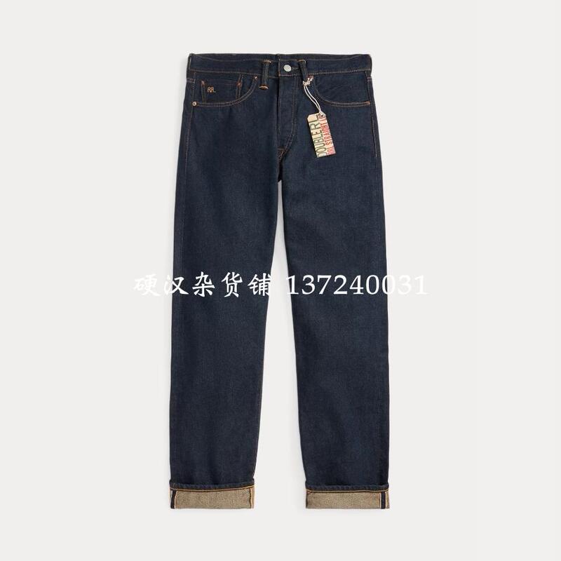In Stock Rrl Straight Fit Selvedge Jean Classic Original Color Unbleached Straight-Leg Jeans In Stock Rrl Straight Fit Selvedge Jean Classic Original Color Unbleached Straight-Leg Jeans
