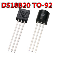 DS 18B20 TO-92 temperature sensor 18B20 temperature acquisition programmable digital thermometer