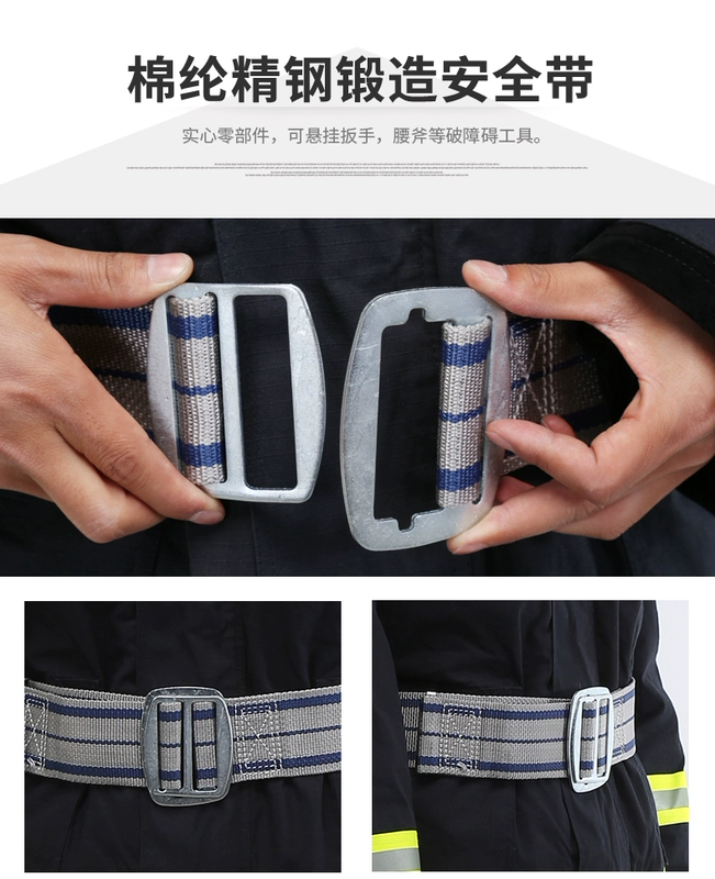 Bộ đồ chữa cháy 02 loại Bộ năm món Quần áo chữa cháy 02 loại quần áo chống cháy quần áo chống cháy quần áo chống cháy quần áo bảo hộ lao dộng