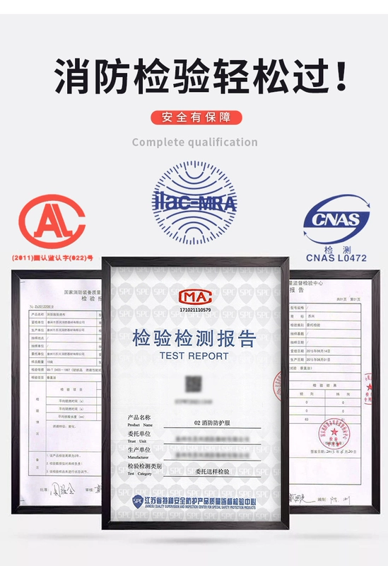 02 Bộ đồ chữa cháy dày, Bộ đồ chống cháy, Bộ đồ chiến đấu, Bộ năm món, Bộ đồ chữa cháy, Quần áo chữa cháy, Bộ đồ bảo hộ đầy đủ quần áo bảo hộ