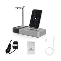 Серебряные часы, зарядный кабель, серебро 4 пробы, «три в одном»