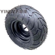 Modified electric motorcycle ATV kart accessories 13x6 50-6 inch road tires iron wheels vacuum tires