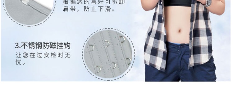 Les1980 corset corset les nữ ngắn đẹp trai t không băng corset quây thể thao ống hàng đầu đồ lót - Ống áo bra tập yoga