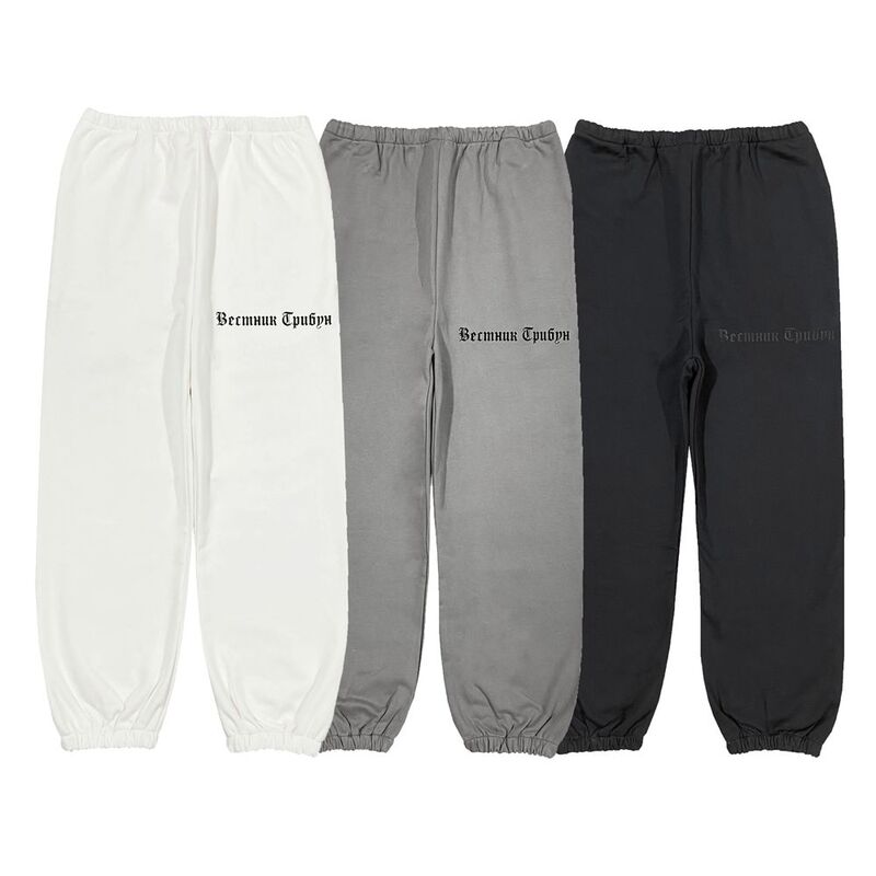 Yeezy Kanye Collaboration Gosha Russian-Style Thin Fleece Loose Casual Jogger American-Style Sports Pants Sweatpants Yeezy Kanye Collaboration Gosha Russian-Style Thin Fleece Loose Casual Jogger American-Style Sports Pants Sweatpants