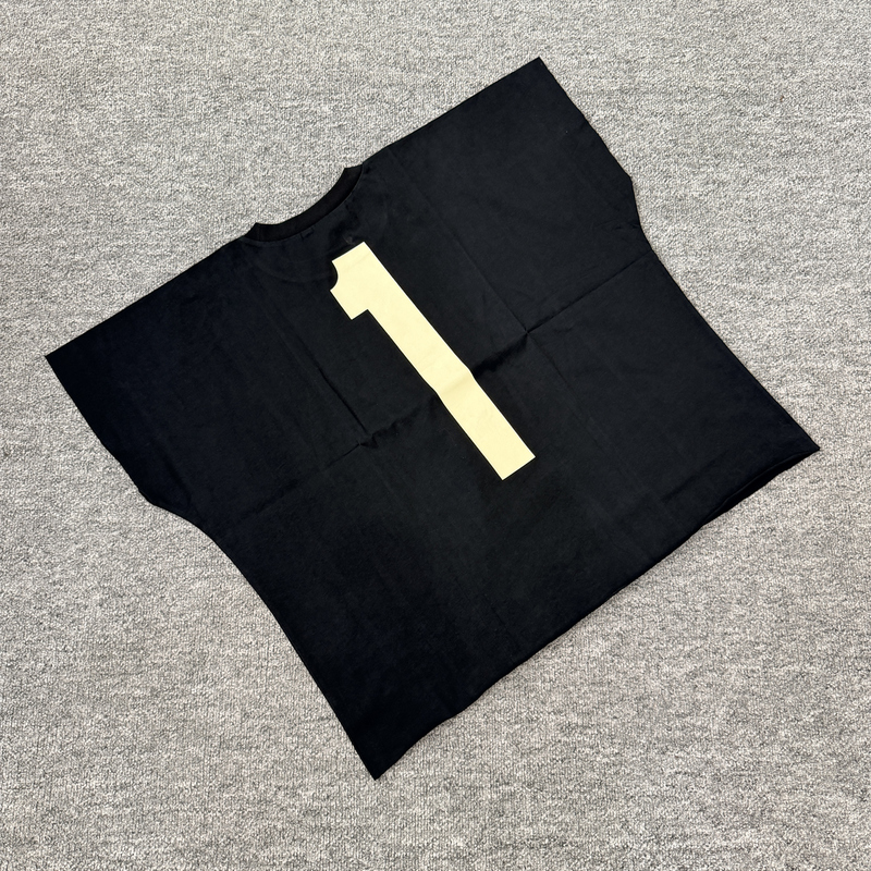 Three-Dimensional Cut Kanye Concert Limited Edition Number 1 Print Integrated Tank Top Short-Sleeve T-Shirt for Men