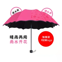 Sunny umbrella folding dual-use sunshade sun umbrella large sunscreen UV protection automatic advertising custom logo