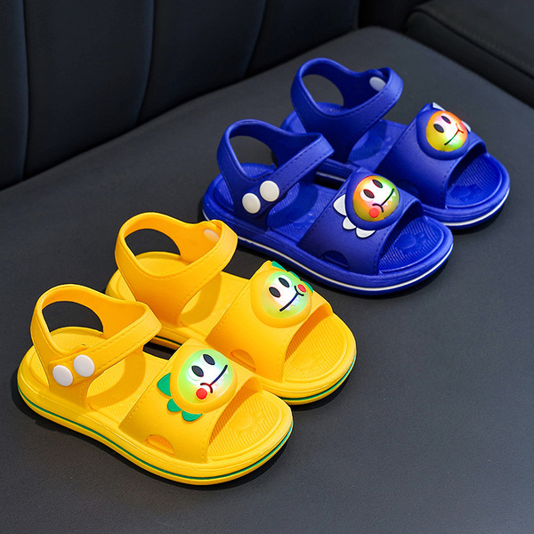 Children's Sandals Summer New Style Cartoon Lightweight Cute Non-Slip Soft-Soled Indoor Baby Beach Sandals for Boys and Girls — 4