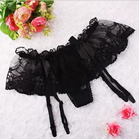 Châu Âu và Hoa Kỳ ren trong suốt thắt lưng garter mỏng quần áo gợi cảm người quyến rũ gợi cảm vớ đen vớ vớ vớ chống trượt clip dây nịt móc tất cho nam